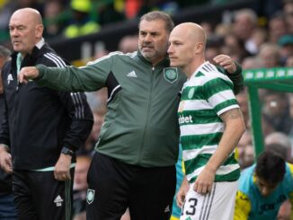 As the former Rangers star submits a transfer request to Nottingham Forest, Ange Postecoglou throws a salute to a Celtic player.