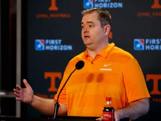 tennessee volunteers coach Josh Heupel announced to leaving the cub today after…..