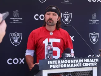 Gardner Minshew, an NFL veteran, is having “more ups than downs” with the Las Vegas Raiders.