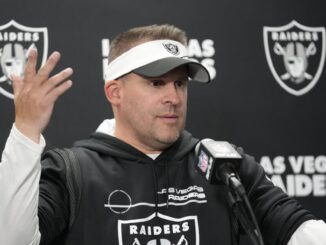 Right now! In order for my family to be at peace, I must step down. Raider General Manager Josh McDaniels was fired.