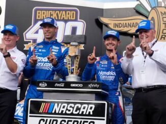 Bubba Wallace wins Stage 2, earns fourth top-five result of 2024 at Indianapolis