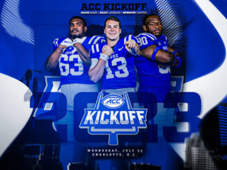 Six Blue Devils Head to ACC Kickoff