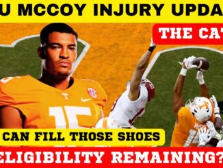 NO!!!: Tennessee Volunteers superstar Bru McCoy suffered an injury during training and will be sidelined for six months….read on…