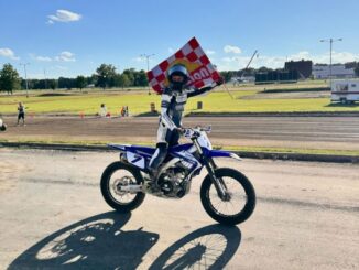 CONGRATULATION: Young Aussie flat-trackers collect seven titles in America