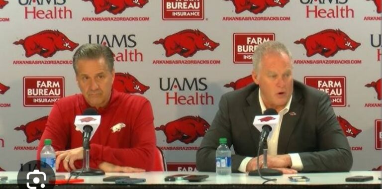 I AM LEVING ! Arkansas Razorbacks Coach John Calipari Is Leaving Razorbacks Due To AD HUNTER YURACHEK Refusal To Pay Calipari Salary In Full….