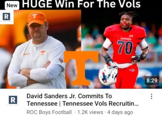 David Sanders Jr. Chooses Tennessee Over Rivals in Major Recruiting Win for Vols