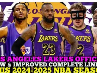 Lakers Unveil Dynamic Roster for 2024-2025 Season with LeBron and Davis Leading the Charge”