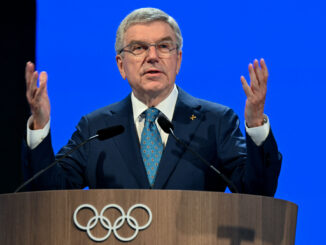 Draymond Green was disqualified by International Olympic Committee President Thomas Bach for a false start.