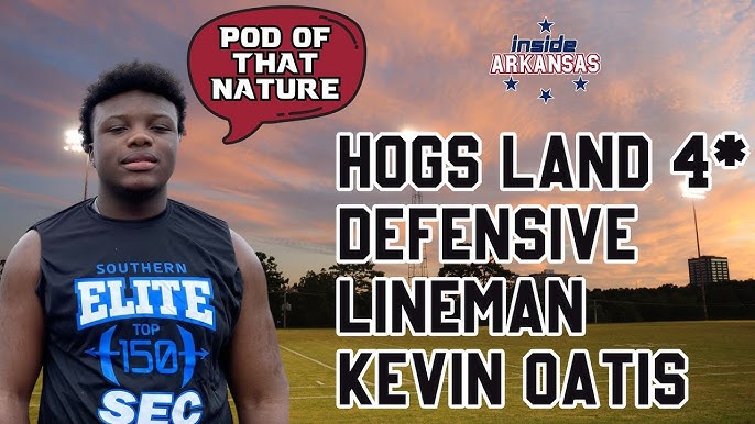 Breaking News : 4-Star Defensive Tackle Kevin Oatis Chooses Arkansas, Boosting Razorbacks’ Defense