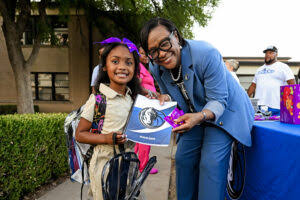 MAVS CELEBRATE DALLAS ISD’S TIPOFF TO THE SCHOOL YEAR