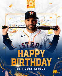 Houston Astros Celebrate José Altuve’s Birthday: A Tribute to the All-Star Second Baseman