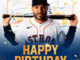 Houston Astros Celebrate José Altuve’s Birthday: A Tribute to the All-Star Second Baseman