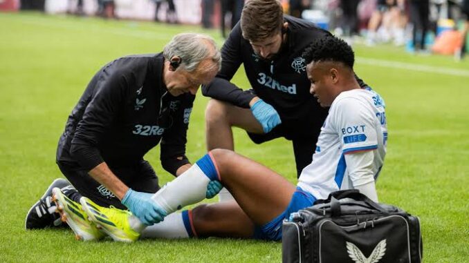 With the Champions League approaching, Rangers manager admits that Cortes "felt too much pain" and provides an update on his ailment.