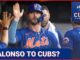 Complete Trade:  Pete Alonso Terminate 3- Years Contract With New York Mets Joining Chicago cubs 4 years contract deal. ESPN