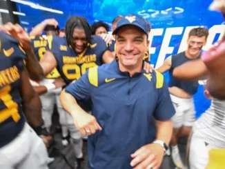 Brown aptly praises WVU defense after come from behind Kansas victory