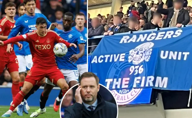 "Ibrox Controversy: Rangers Fan's Nazi Flag Display Linked to Flute Band Drummer