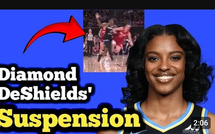 Chicago Sky’s Diamond DeShields Facing SUSPENSION For Flagrant Foul on Caitlin Clark