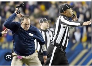 Pat Narduzzi fined for referee comments after Pittsburgh's win over West Virginia