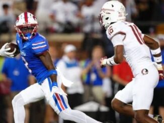 Calling it quits: Folding in second half in blowout loss to SMU, Florida State