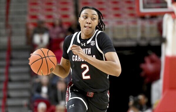 South Carolina's Staley says Watkins remains suspended as her charges play out