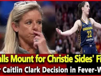 Fever-Wings Fallout: Demands Rise for Referee Christie Sides to Resign After Clark’s Controversial Call