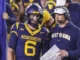 West Virginia’s Neal Brown Declines to Discuss Greene’s Struggles Under Center