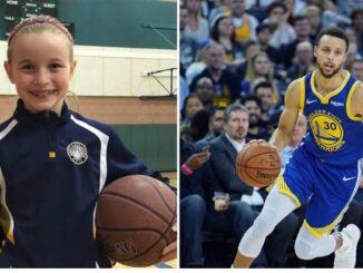 A nine-year-old girl asked Steph Curry why his shoes aren’t available in girls’ sizes and his response was surprising.