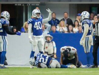 Indianapolis Colts Football Player Collapses during mid-game And Rushed To Hospital In Critical Condition……