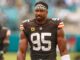 We Want Him Back: Cleveland Browns Fans in Tears as Defensive End Myles Garrett Suspended Indefinitely Today…Read More…