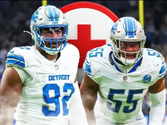 Lions losing two key defenders to injured reserve