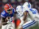 The Florida Gators defeated the Kentucky Wildcats 48-20 on Saturday at the Swamp in Gainesville.