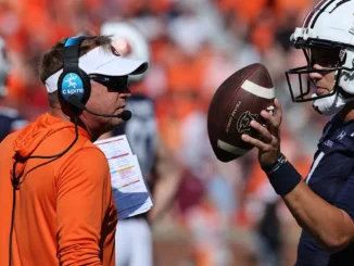 Auburn football coach Hugh Freeze explains sideline explosion on QB Payton Thorne