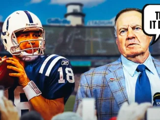 Peyton Manning, Colts catch stray from Bill Belichick during Saints-Chiefs broadcast