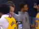 Steph Curry shows love to Bronny James and Quincy Olivari and gives them advice