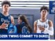 4-Star Cameron Boozer & Cayden Boozer Commit To Duke Basketball