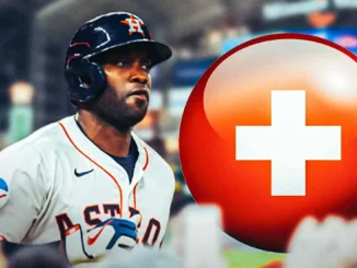 Yordan Alvarez ruled out for rest of regular season with knee injury