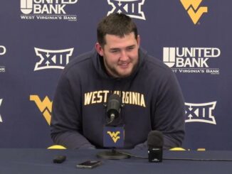 His Moving so Fast; Wyatt Milum Crowned as West Virginia Football Captain for Upcoming Season…Read More…