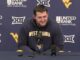 His Moving so Fast; Wyatt Milum Crowned as West Virginia Football Captain for Upcoming Season…Read More…