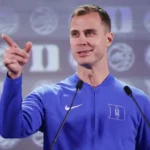 Duke-basketball-coach-Jon-Shyer-at-2023-ACC-Tipoff-photi-by-Nell-Redmond-the-ACC (1)