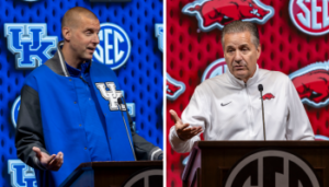 John-Calipari-Mark-Pope-SEC-Media-Day-101524